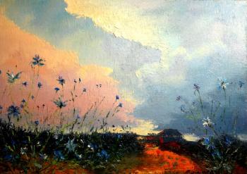 The cornflower-blue sky. Stolyarov Vadim