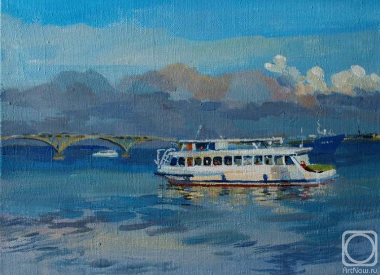 Mefokov Nicolai. On the Volga (etude)