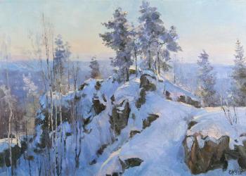 Winter at the Azov hill. Efremov Alexey