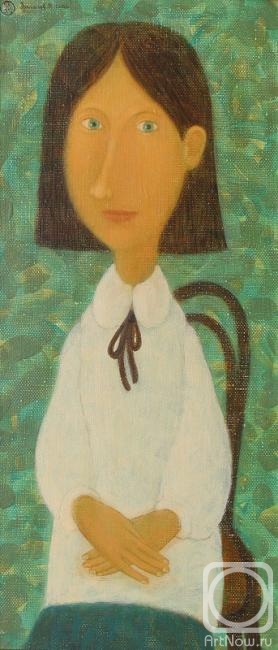 Antonov Roman. Portrait of a Girl