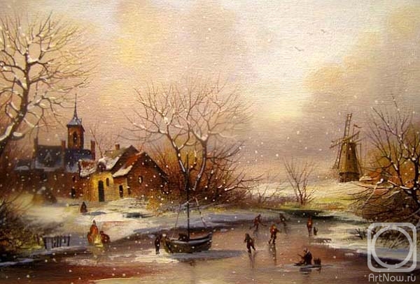 Gerasimov Vladimir. Romantic landscape 129