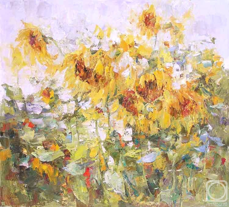 Marmanov Roman. Sunflowers