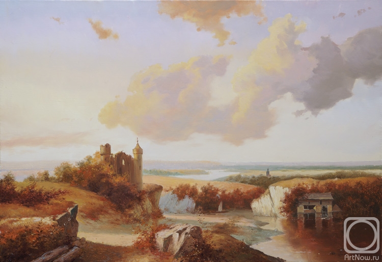 Aleksandrov Vladimir. Landscape with river