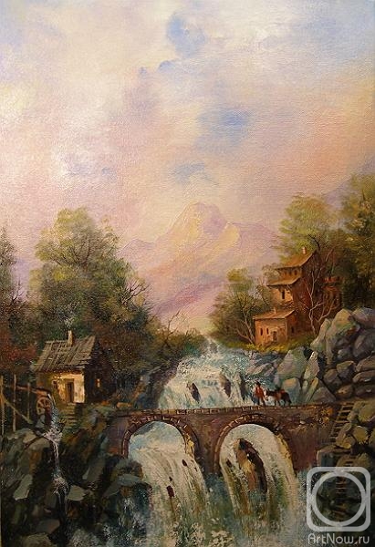 Gerasimov Vladimir. Romantic landscape 134
