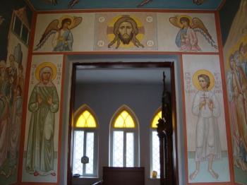 Narthex. Temple of the Blessed Matrona