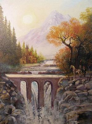 Romantic landscape 135. Gerasimov Vladimir
