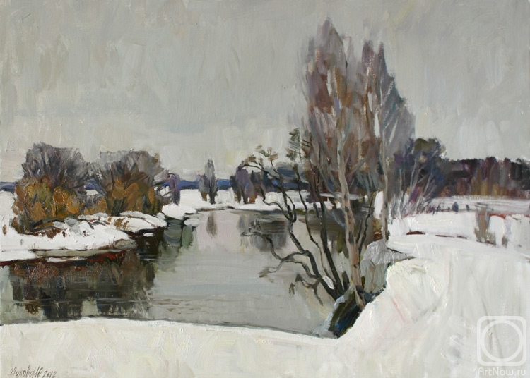Zhukova Juliya. Winter on Klyazma
