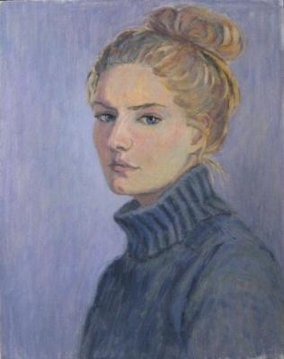 Portrait of Dasha. Illarionova-Komarova Elena