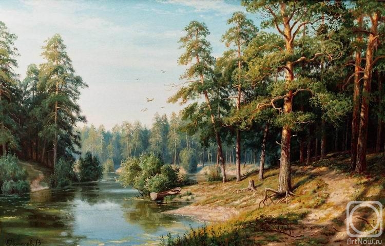 Potapov Vitaliy. Coastal pines
