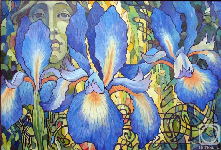 Zolotarev Leonid. Irises of the Modern Age