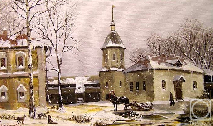 Gerasimov Vladimir. Moscow. Andronikov Monastery (angular tower)