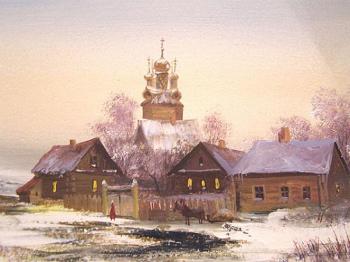 Winter landscape (Saratov city). Gerasimov Vladimir