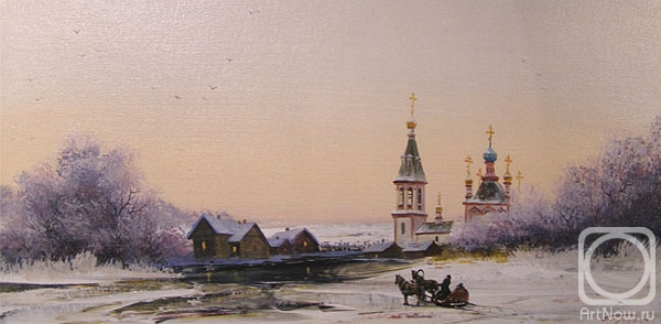 Gerasimov Vladimir. Winter in Tutaev