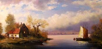 Romantic landscape 52