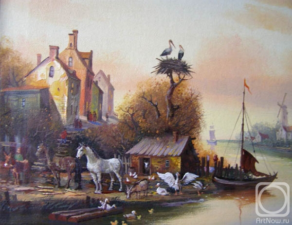 Gerasimov Vladimir. romantic landscape 42