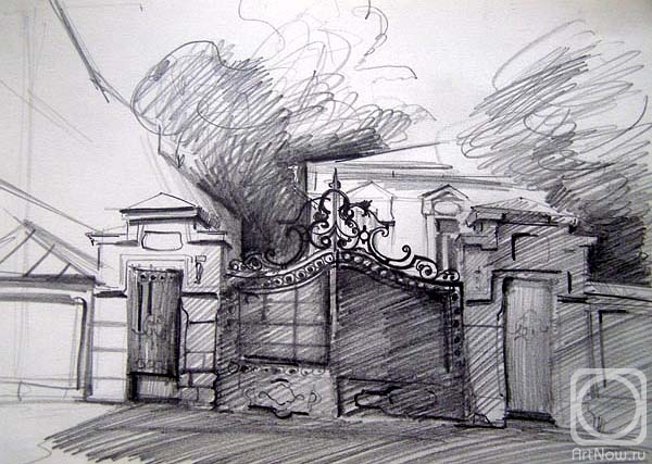 Gerasimov Vladimir. Moscow sketches