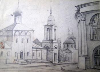 Moscow sketches 26. Gerasimov Vladimir