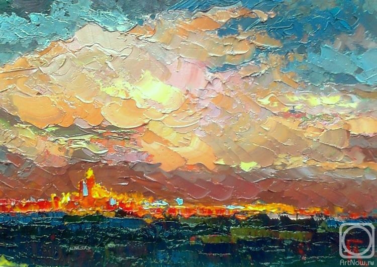 Golovchenko Alexey. Colors of sunset