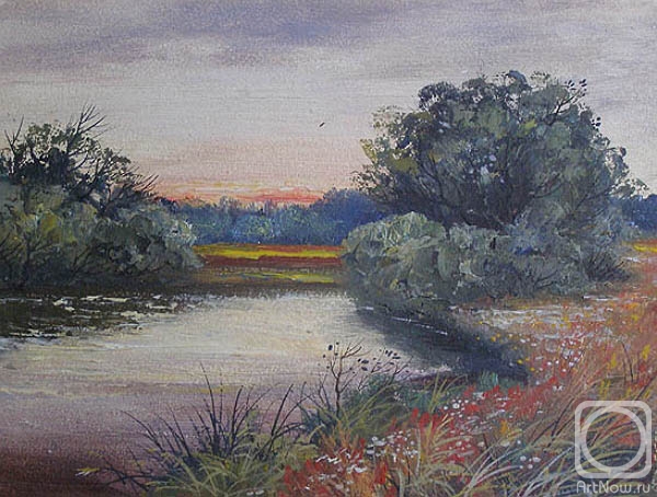Gerasimov Vladimir. On the river Klyazma ... (3)