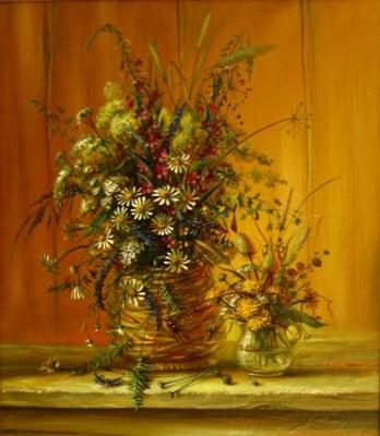 Two bouquets. Krasavin-Belopolskiy Yury