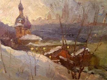 Moscow. Andreevsky monastery (old etudes)