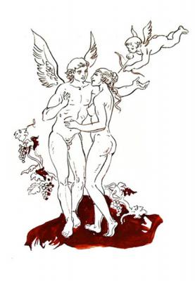 Illustrations to Apulejas novel "Metamorphoses"- 20 / 01. Chistyakov Yuri
