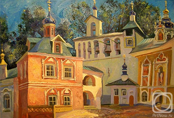 Gerasimov Vladimir. Pechera. Pskov-Caves Monastery (etude)