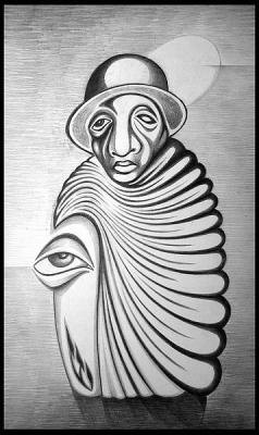 Two at sunset. Kaplan Semion