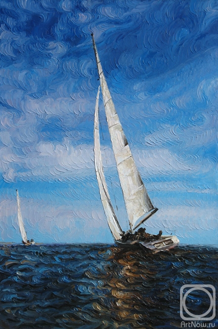 Krasovskaya Tatyana. Sailing Race