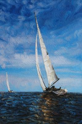 Sailing Race. Krasovskaya Tatyana