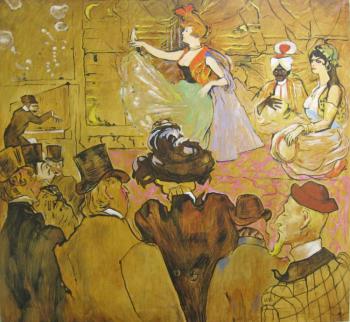 Lautrec. Moorish dance. Belyakov Alexandr
