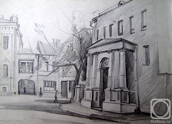 Gerasimov Vladimir. Moscow sketches 30