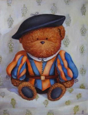 Teddy bear swiss guard. Himich Alla