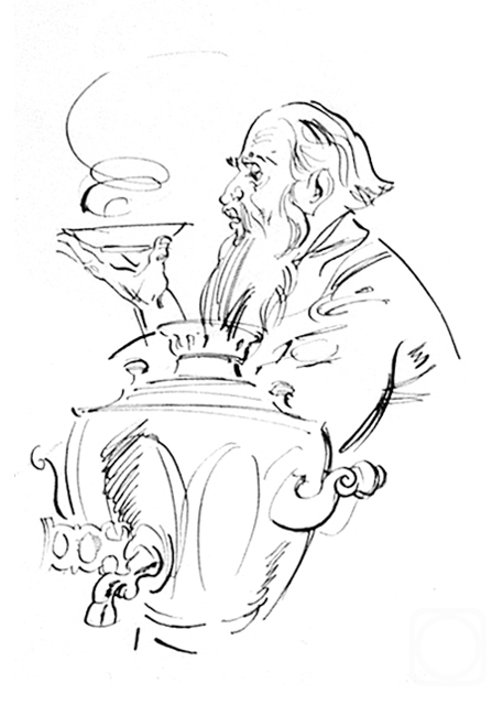 Chistyakov Yuri. Illustrations to Pushkin's products: Belkin's stories - 20/80