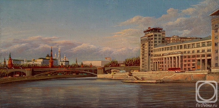Panin Sergey. View of the Moscow Kremlin. Variety Theater