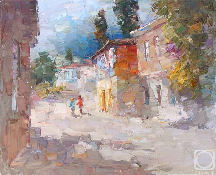 Marmanov Roman. Street in Gurzuf