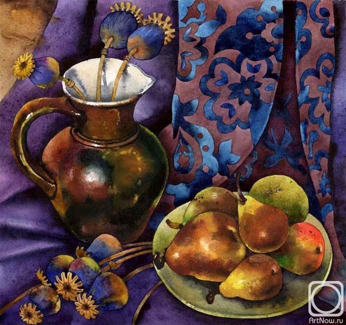 Ivanova Olga. The still life with pear