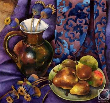 The still life with pear. Ivanova Olga