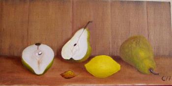 Autumn pears. Petrov Sergey