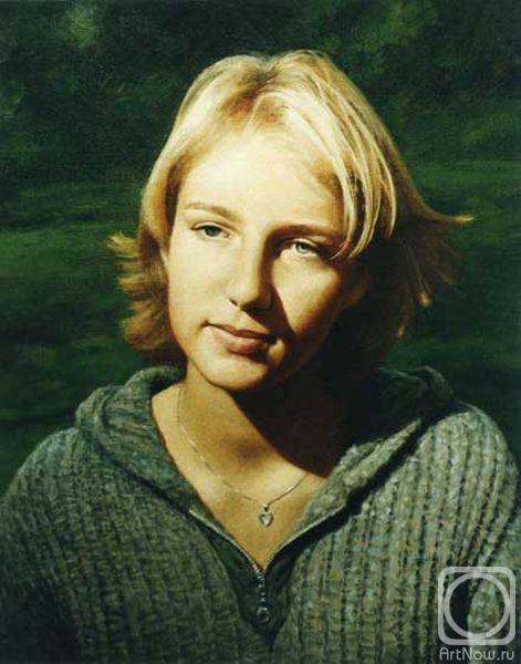 Gafarov Artur. Young lady portret