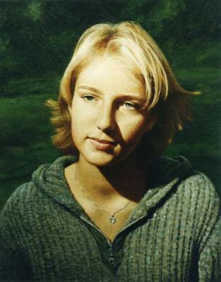 Young lady portret. Gafarov Artur