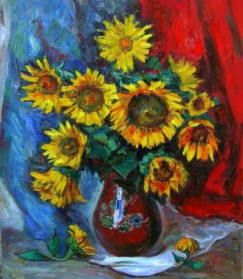Still life with sunflowers. Bondarevskaya Nadezhda