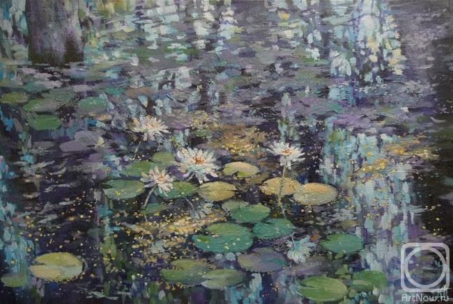 Panina Kira. Forest pond