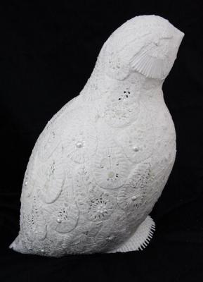 Mosaic Sculpture "Partridge" (Hand Made Glass). Izmailova Natalia
