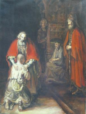 The Return of the Prodigal Son (according to Rembrandt). Rodionov Sergey