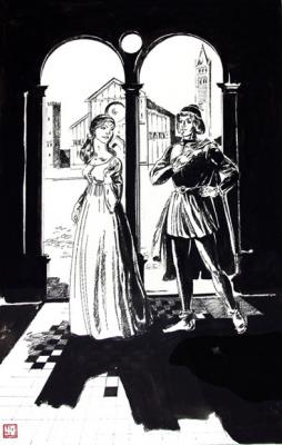 Illustrations to Shakespeare: Romeo and Juliet -6/73. Chistyakov Yuri