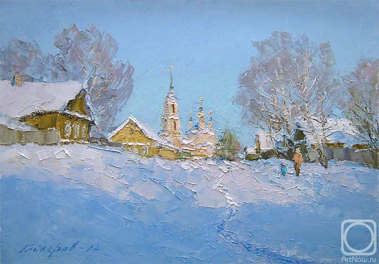 Gaiderov Michail. Winter day in Korostylya