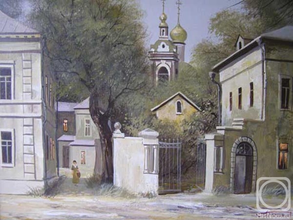Gerasimov Vladimir. Moscow. Solyanka (Temple of the Apostle. Peter and Paul)