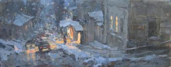 Winter twilight of the old Pyatigorsk. Makarov Vitaly