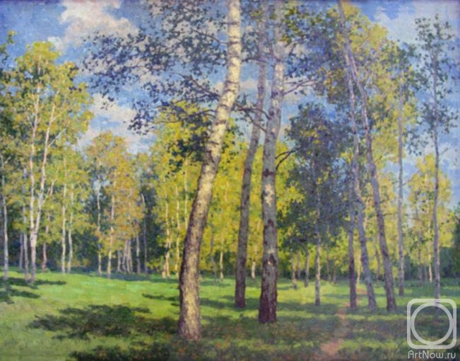 Arbitailo Mikhail. In the shade of birches